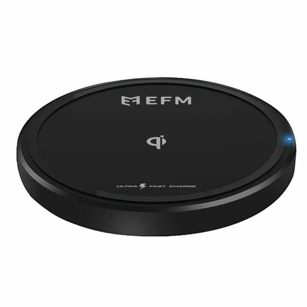 EFM 15W Wireless Charge Pad With USB to Type-C Charge Cable - POP Phones, Australia