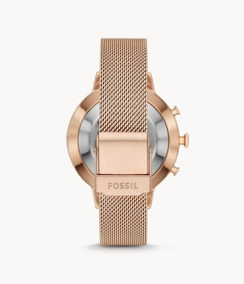 fossil hybrid smartwatch gold