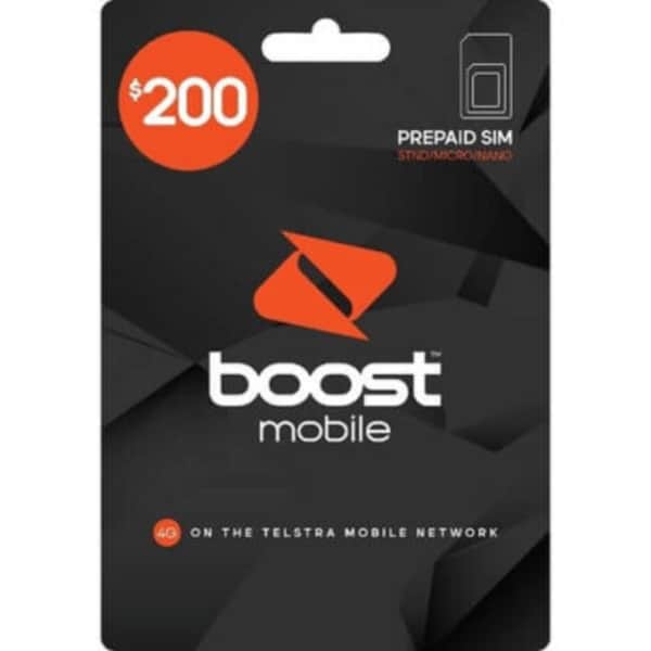 Boost $200 Prepaid SIM - POP Phones, Australia