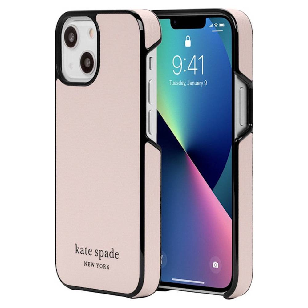 Kate Spade New York Wrap Case (Suits iPhone 13) – Pale Vellum - Pop Phones, Australia
