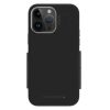 EFM Monaco Case Armour with ELeather and D3O 5G Signal Plus Technology (Suits iPhone 13/14 Series) - Black/Space Grey