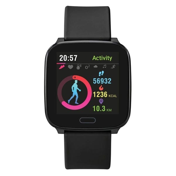 Timex iConnect Active 37mm Black Resin Strap Smartwatch (TW5M34100) - POP Phones, Australia