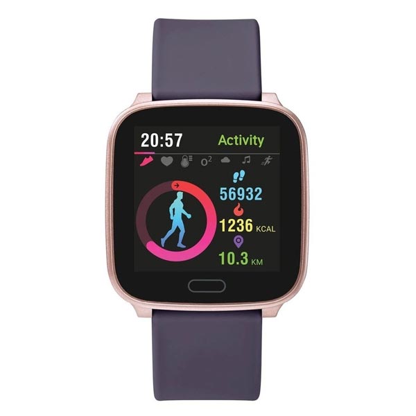 Timex iConnect Active Purple Resin Smart Watch (TW5M34500)