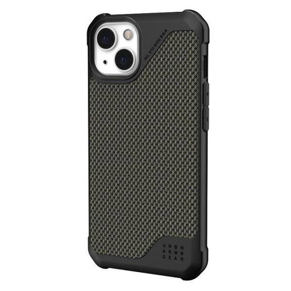 UAG Metropolis LT Case (Suits iPhone 13/14 Series) - Kevlar Olive