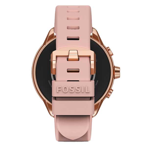 Fossil Gen 6 Wellness Edition Smartwatch Blush Silicone - Rose Gold (FTW4071)