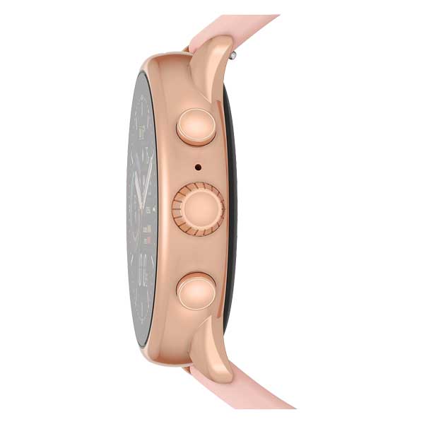 Fossil Gen 6 Wellness Edition Smartwatch Blush Silicone - Rose Gold (FTW4071)
