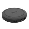 Mophie Wireless Charging Hub With USB-C/USB-A Ports - Black