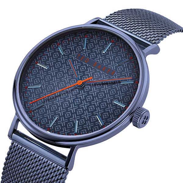 Ted Baker Mimosaa Blue Mesh Men's Watch (BKPMMS003)