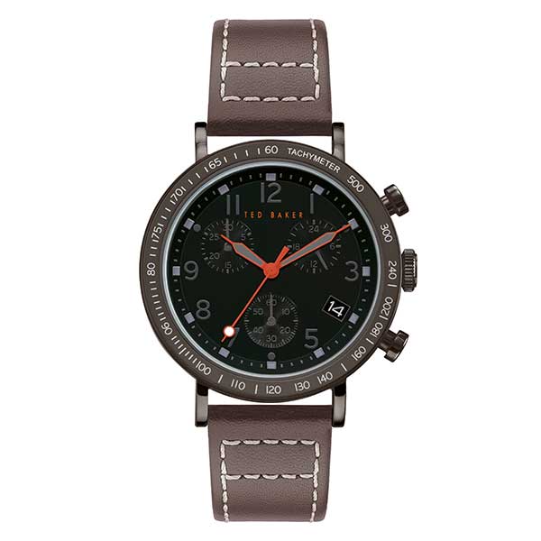 Ted Baker Marteni Brown Leather Strap Watch (BKPMRF902)