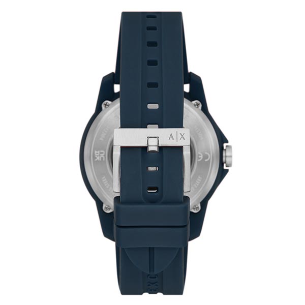 Armani Exchange Automatic Blue Silicone Men's Watch (AX1727)