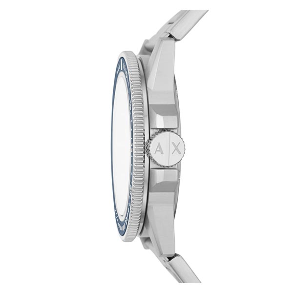 Armani Exchange leonardo Blue and Silver Men's Watch (AX1861)
