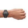 Armani Exchange Automatic Quartz Three-Hand Date Black Stainless Steel Men's Watch (AX2444)