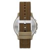 Armani Exchange Chronograph Brown Silicone Men's Watch (AX2448)