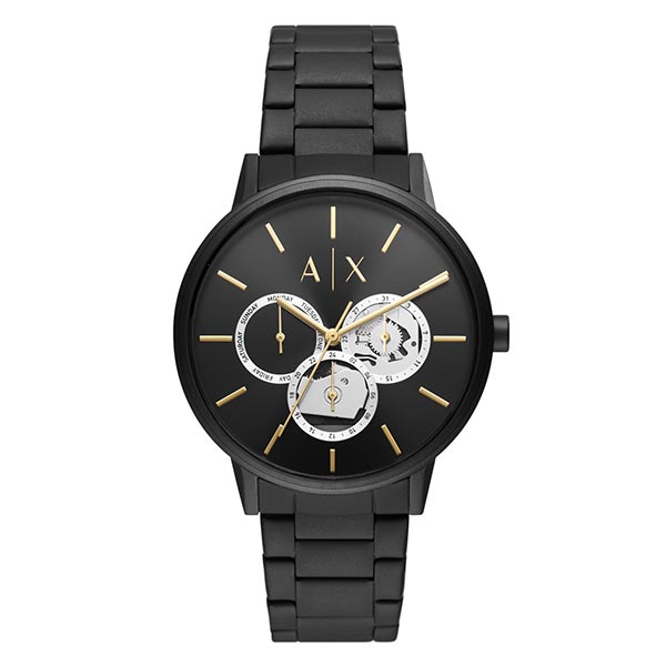 Armani Exchange Multifunction Black Stainless Steel Men's Watch (AX2748)