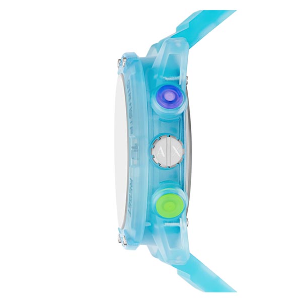 Armani Exchange Analog-Digital Blue Silicone Men's Watch (AX2964) Armani Exchange Analog-Digital Blue Silicone Men's Watch (AX2964)
