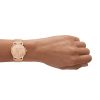 Armani Exchange Three-Hand Stainless Steel Mesh Women's Watch (AX5584)