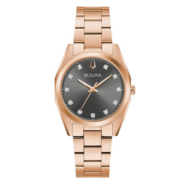 Bulova Surveyor ray Dial Stainless Steel Women's Watch (97P156)