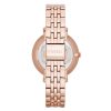 Fossil Jacqueline Three-Hand Date Rose Gold-Tone Stainless Steel Women's Watch (ES5252SET)