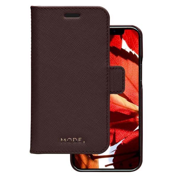 Dbramante New york /Milano Case (Suits iPhone 12 Mini) - Dark Chocolate