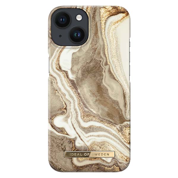Ideal of Sweden Golden Sand Marble Case (Suits iPhone 14/14 Plus)