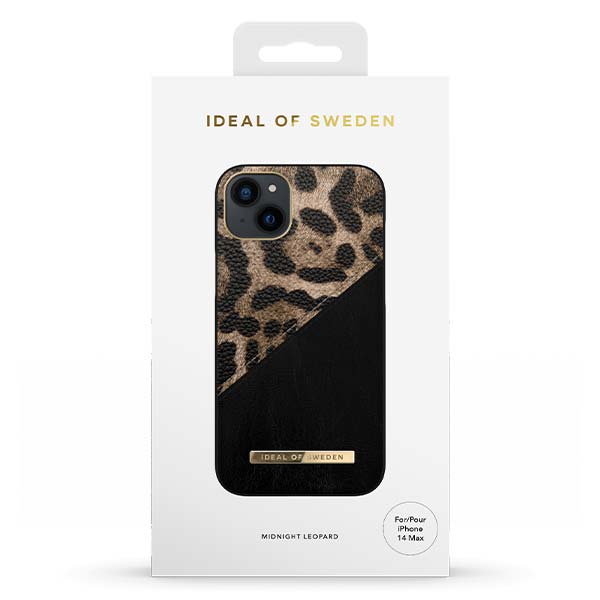 Ideal of Sweden Midnight Leopard Case (Suits iPhone 14 Plus)