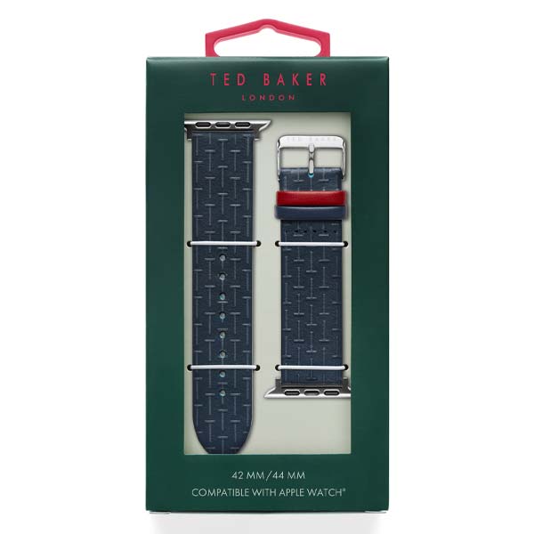 Ted Baker Leather Strap Watch (BKS42F132) - Blue