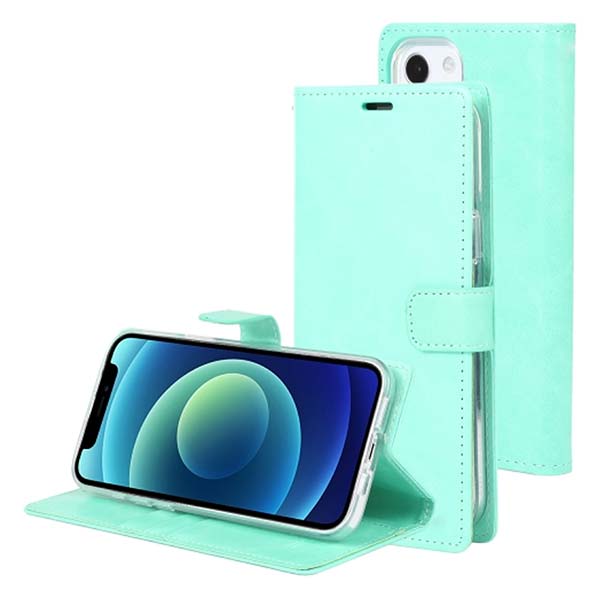 Soka Bluemoon Diary Wallet Case - Mint