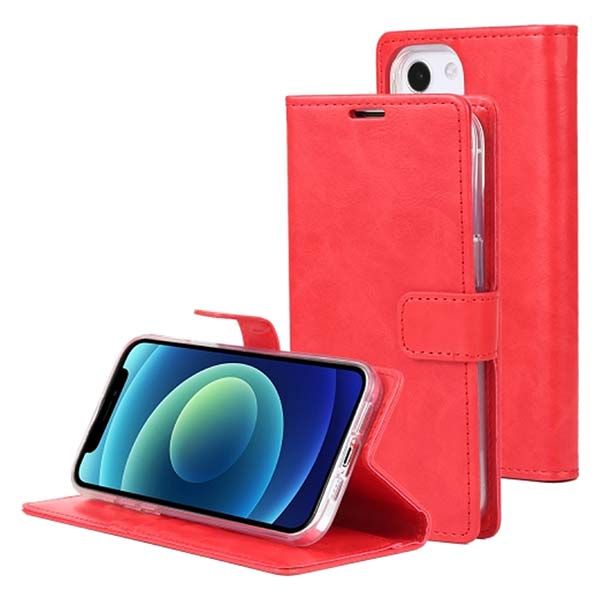 Soka Bluemoon Diary Wallet Case - Red