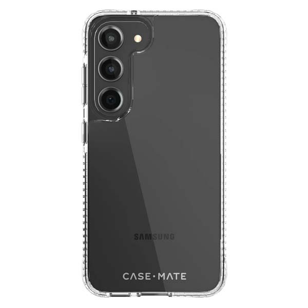 Case-Mate Tough Clear Plus Antimicrobial Case(Suits Samsung Galaxy S23/S23+) - Clear