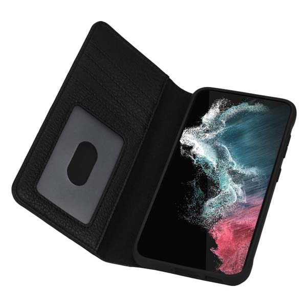 Case-Mate Wallet Folio Antimicrobial Case(Suits Samsung Galaxy S23/S23+) - Black