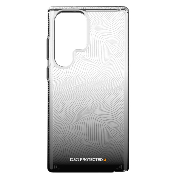 EFM Aspen Case Armour with D3O Crystalex (Suits Samsung Galaxy S23 Ultra) - Black Gradient