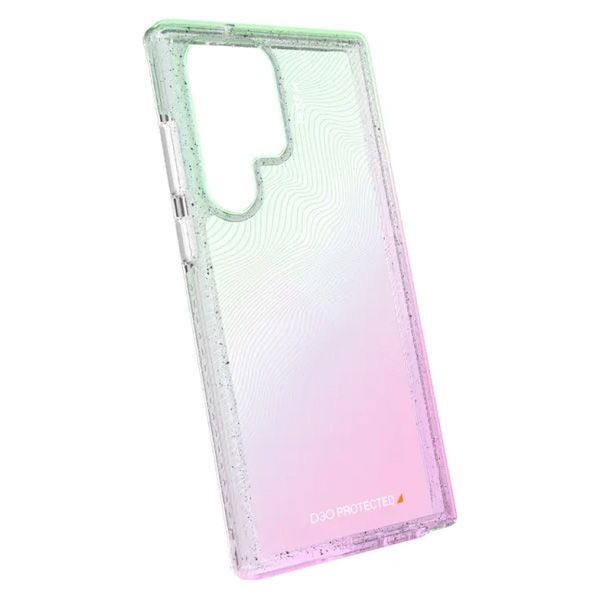 EFM Aspen Case Armour with D3O Crystalex (Suits Samsung Galaxy S23 Ultra) - Glitter Pearl