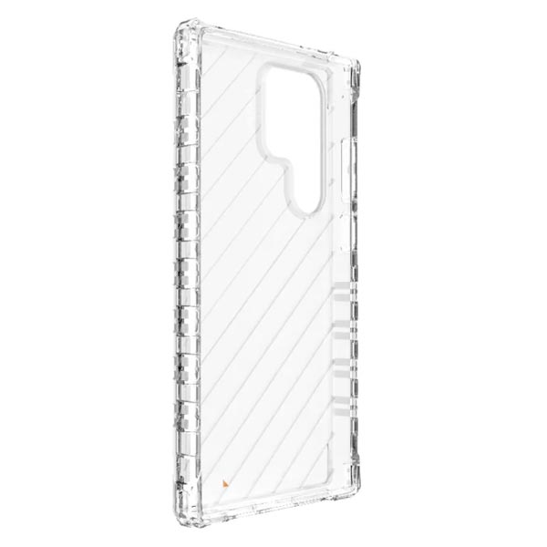 EFM Dakar Case Armour with D3O Crystalex (Suits Samsung Galaxy S23 Ultra) - Crystal Clear