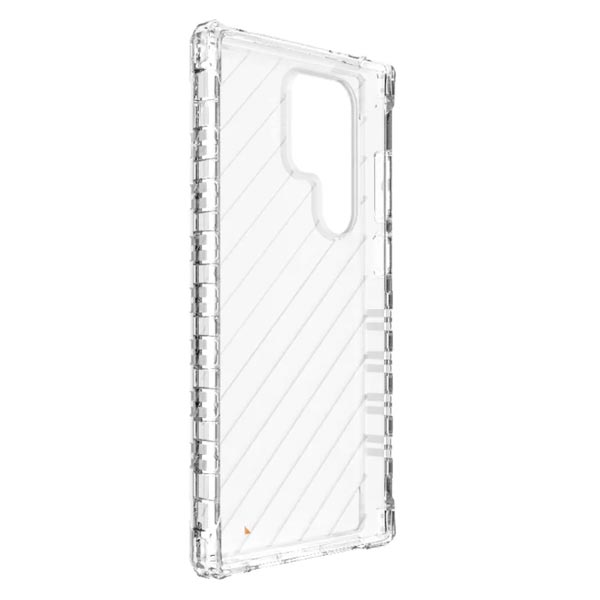 EFM Dakar Case Armour with D3O Crystalex (Suits Samsung Galaxy S23 Ultra) - Crystal Clear