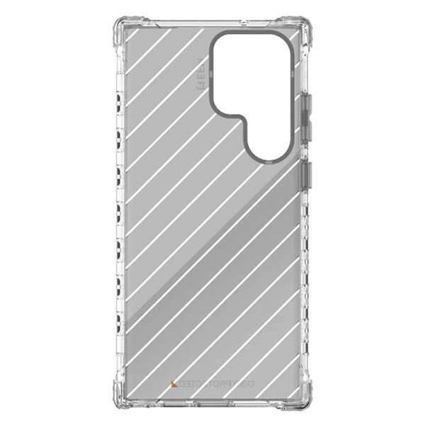 EFM Dakar Case Armour with D3O Crystalex (Suits Samsung Galaxy S23 Ultra) - Smoke Black