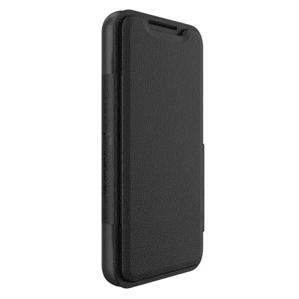 EFM Monaco Case Armour with ELeather and D3O 5G Signal Plus Technology (Suits Samsung Galaxy S23/S23+) - Black/Space Grey