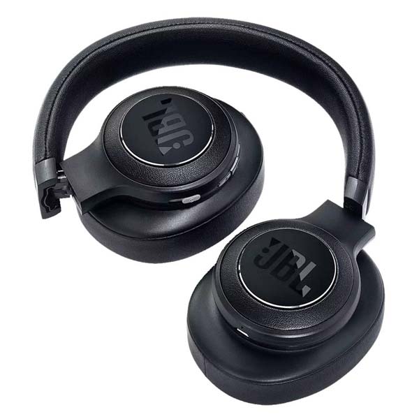 JBL DUET Wireless Over-Ear Noise-cancelling Headphones - Black