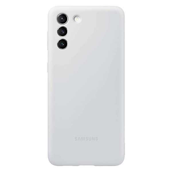 Samsung Silicone Cover (Suits Galaxy S21+ 5G) - Light Gray