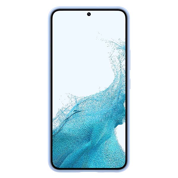 Samsung Silicone Cover (Suits Galaxy S22/S22+) - Arctic Blue