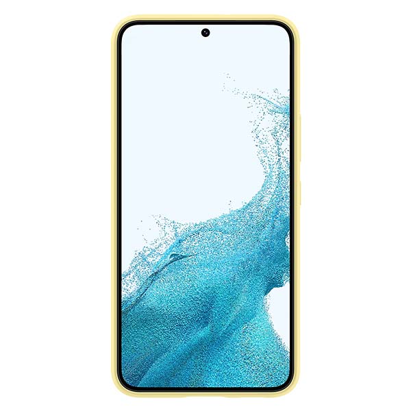 Samsung Silicone Cover (Suits Galaxy S22+) - Butter Yellow