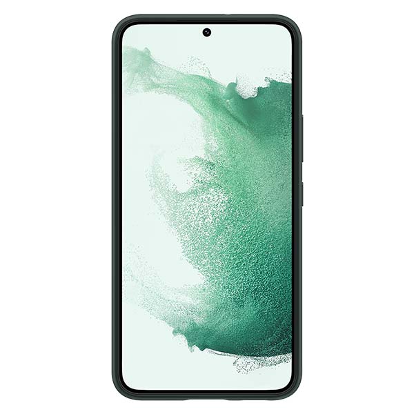 Samsung Silicone Cover (Suits Galaxy S22/S22+) - Forest Green