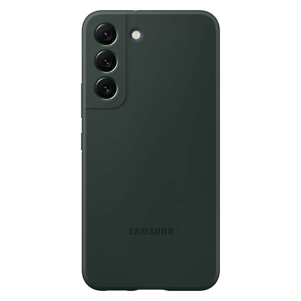 Samsung Silicone Cover (Suits Galaxy S22/S22+) - Forest Green