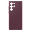 Samsung Silicone Cover (Suits Galaxy S22 Ultra) - Burgundy