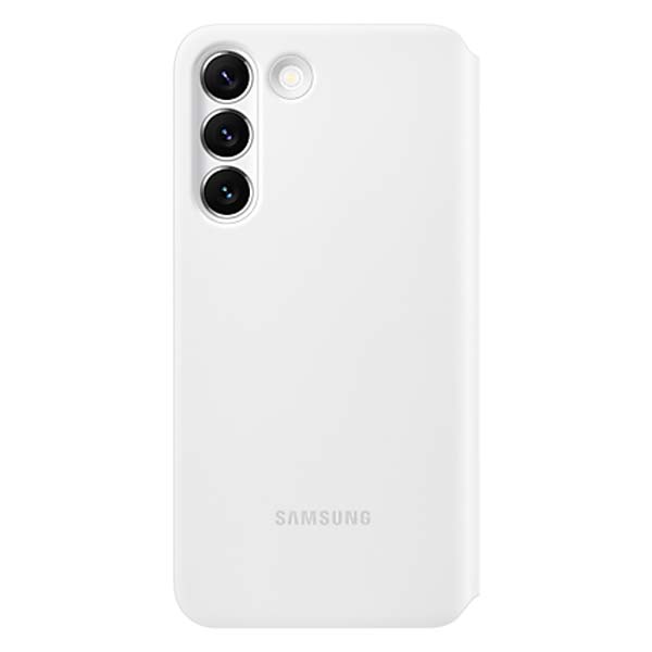 Samsung Smart Clear View Cover (Suits Galaxy S22) - White