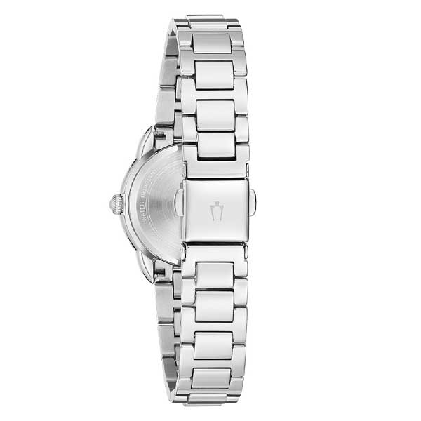 Bulova Silver Dial Classic Diamonds Women's Watch (96R250)