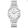 Bulova White Dial Regatta Stainless Steel Men's Watch (96A232)