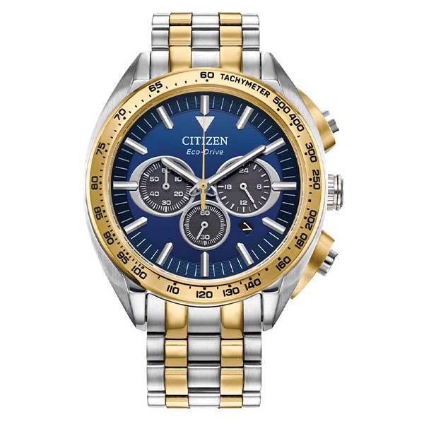 Citizen Eco-Drive Blue Dial Stainless Steel Men's Watch (CA4544-53L)