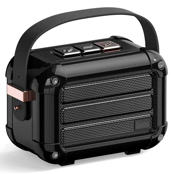 DiVoom Macchiato 6W Vintage Bluetooth Speaker - Black