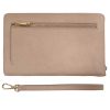 Lilly C wireless large Phone Charging purse - Taupe