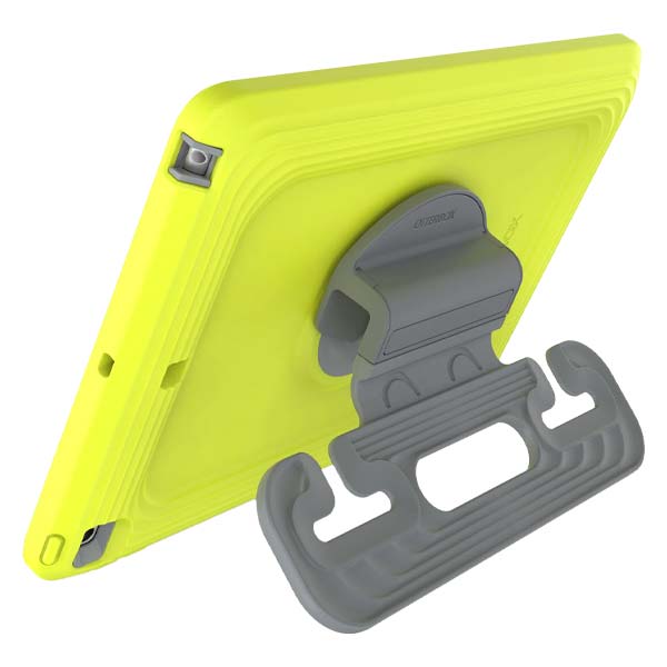 Otterbox Kids Antimicrobial EasyGrab Case (Suits iPad 7th, 8th, and 9th gen) - Martian Green (Neon Green/Grey)